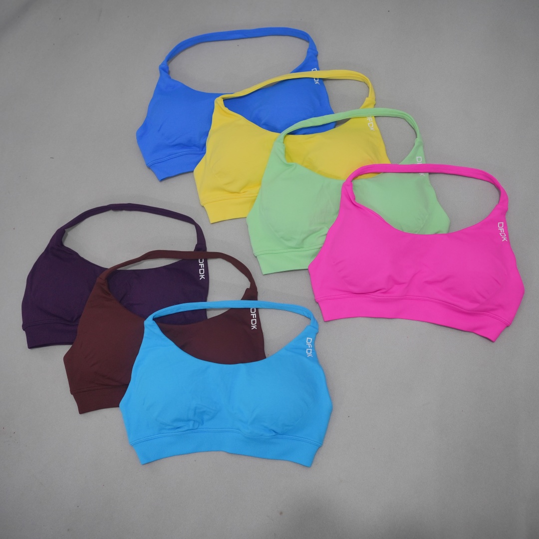 Yoga Strap Cotton - DFDK Kadınlar İçin Dikişsiz Spor Sütyeni