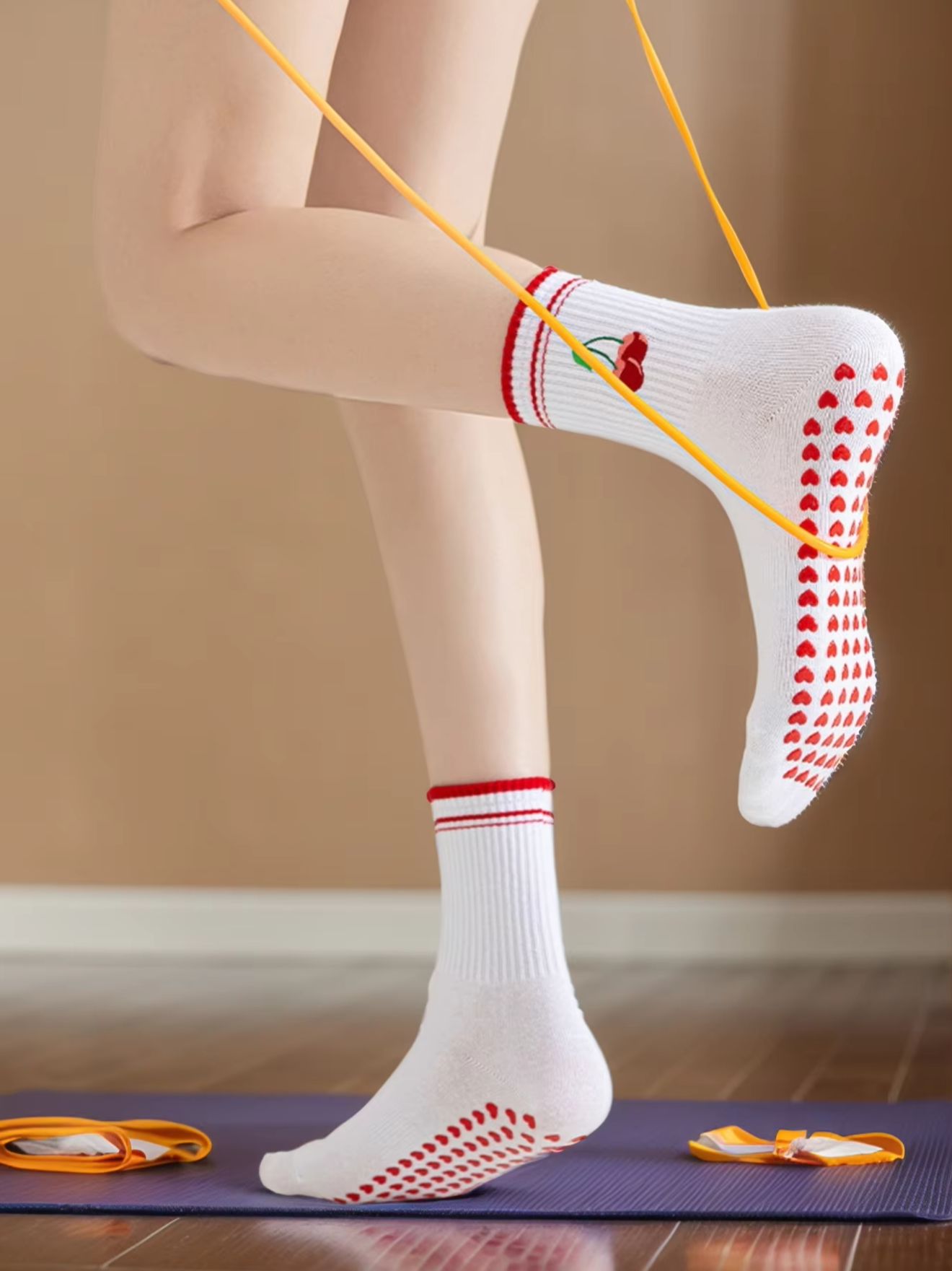 Yoga Strap Cotton - 1 Çift Sınır Ötesi Profesyonel Yoga