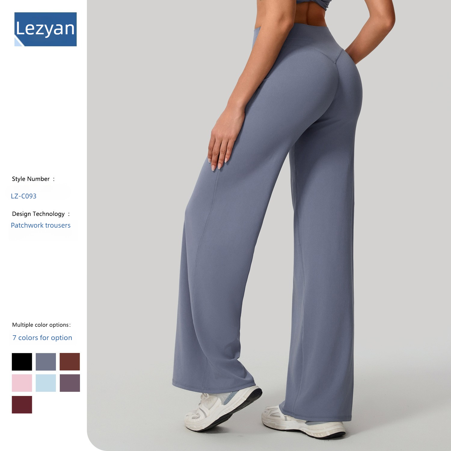 Pilates Yoga And Gym - Lezyan Gevşek Yumuşak Yoga Geniş Bacak