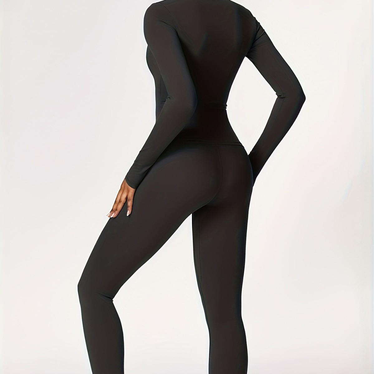 Dar kesim yoga kıyafeti ince u - Pilates & Yoga Reversible Mockneck Sweatshirt incelemesi ve fiyatı