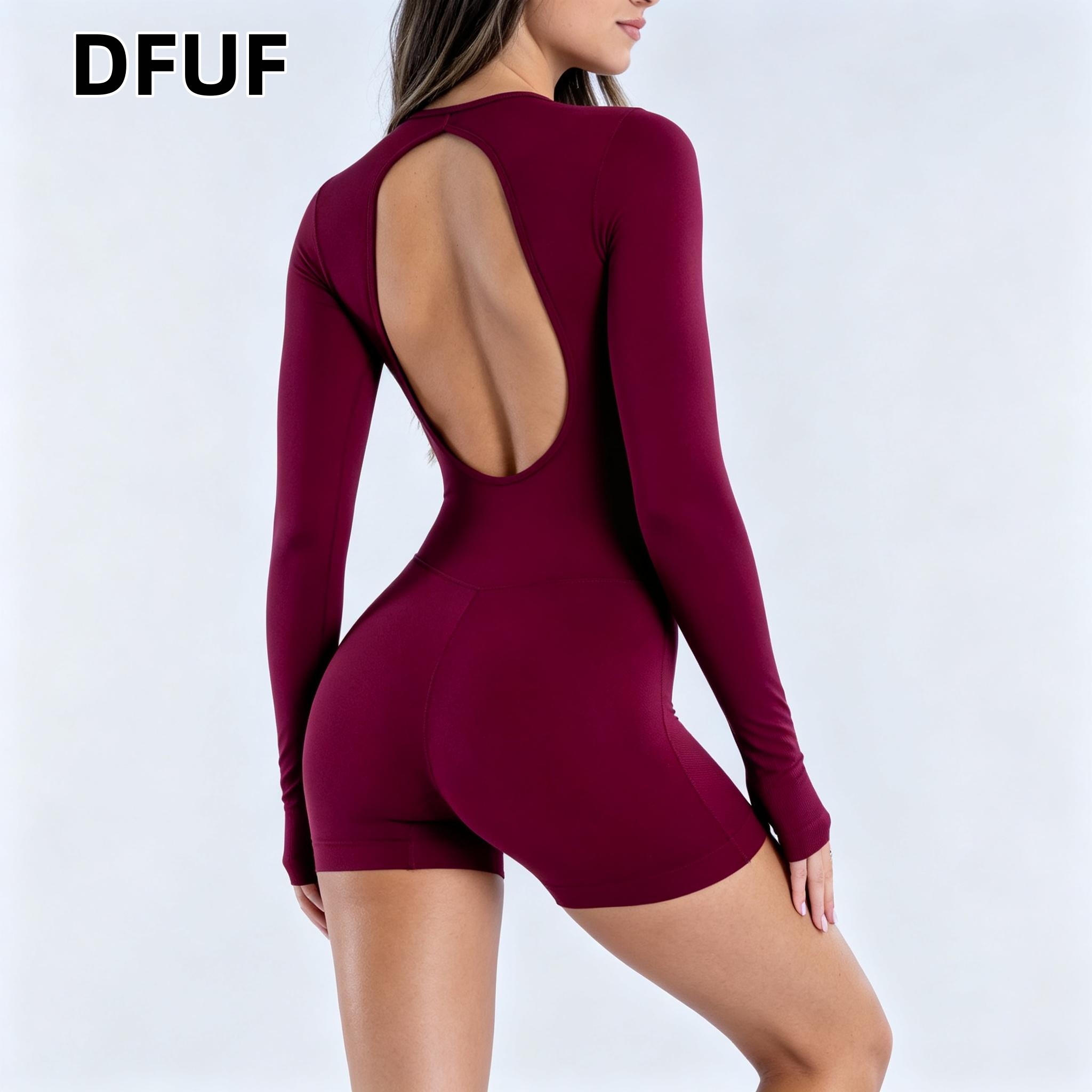 DFUF Kadın Sırtı Açık Uzun Kol - Pilates Yoga And Gym incelemesi ve fiyatı